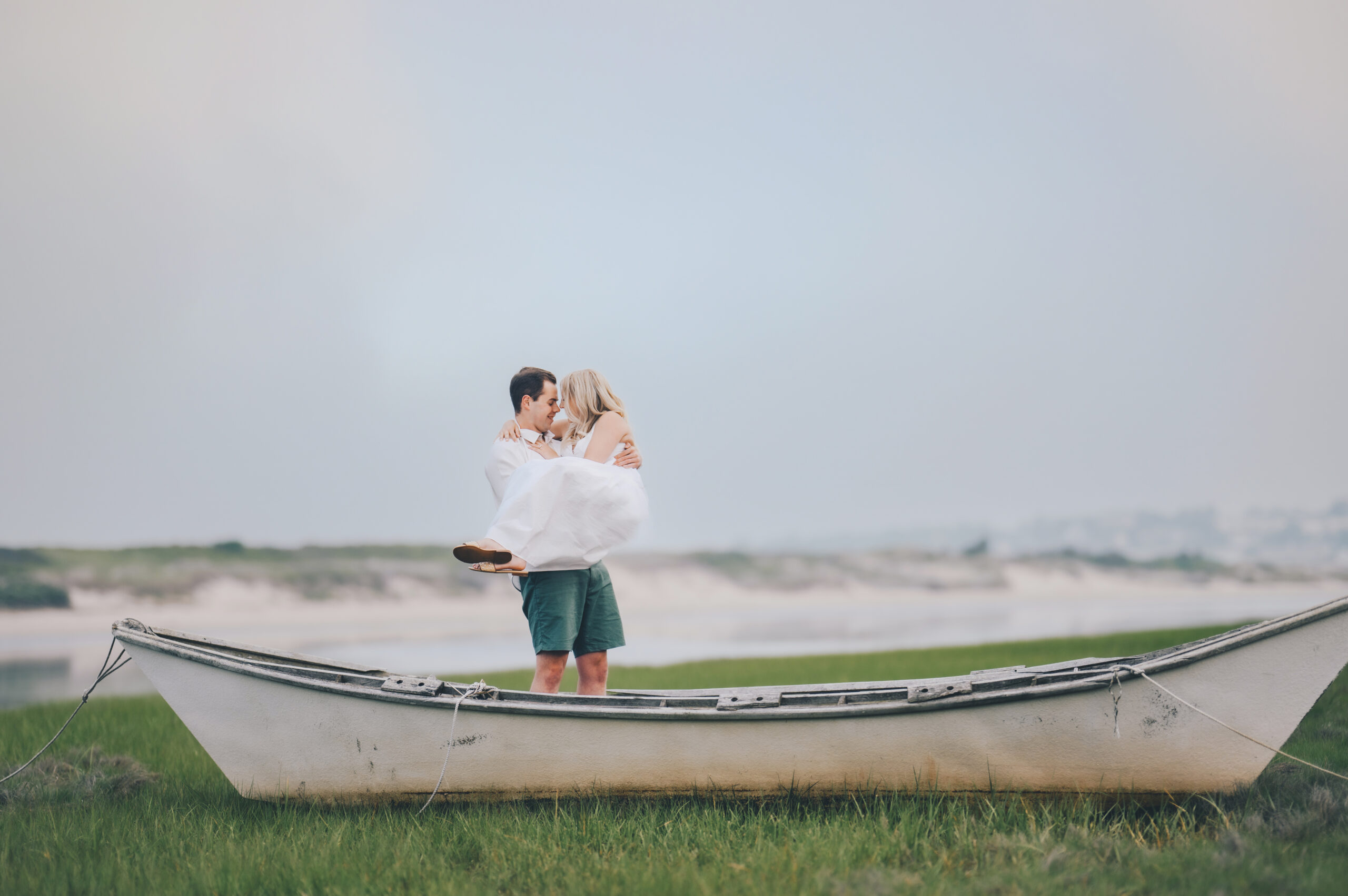 Engagement Shoot at the Ogunquit Beach Footbridge